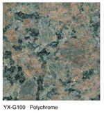 Ploychrome granite