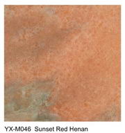 Sunset Red marble