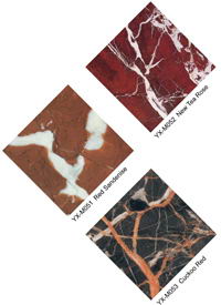 red sandenise marble