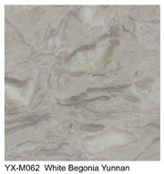 White Begonia marble Yunan marble