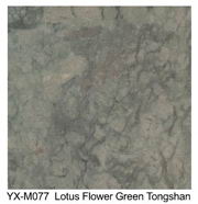 Green Flower marble